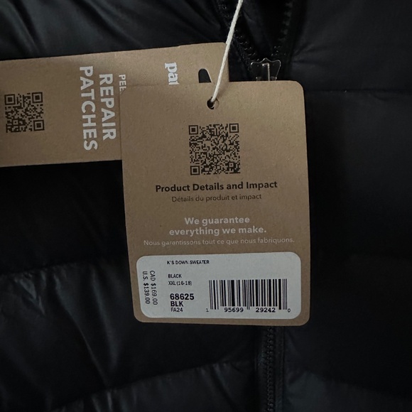 Down sweater Patagonia black - Picture 3 of 4